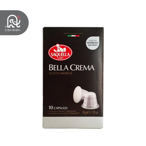 کپسول نسپرسو ساکوئلا ایتالیا مدل Bella Crema