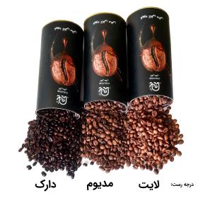 دانه قهوه اوگاندا 100 % روبوستا